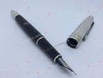 Mont Blanc Fountain Pen Replica Meisterstuck Silver Cap Pen